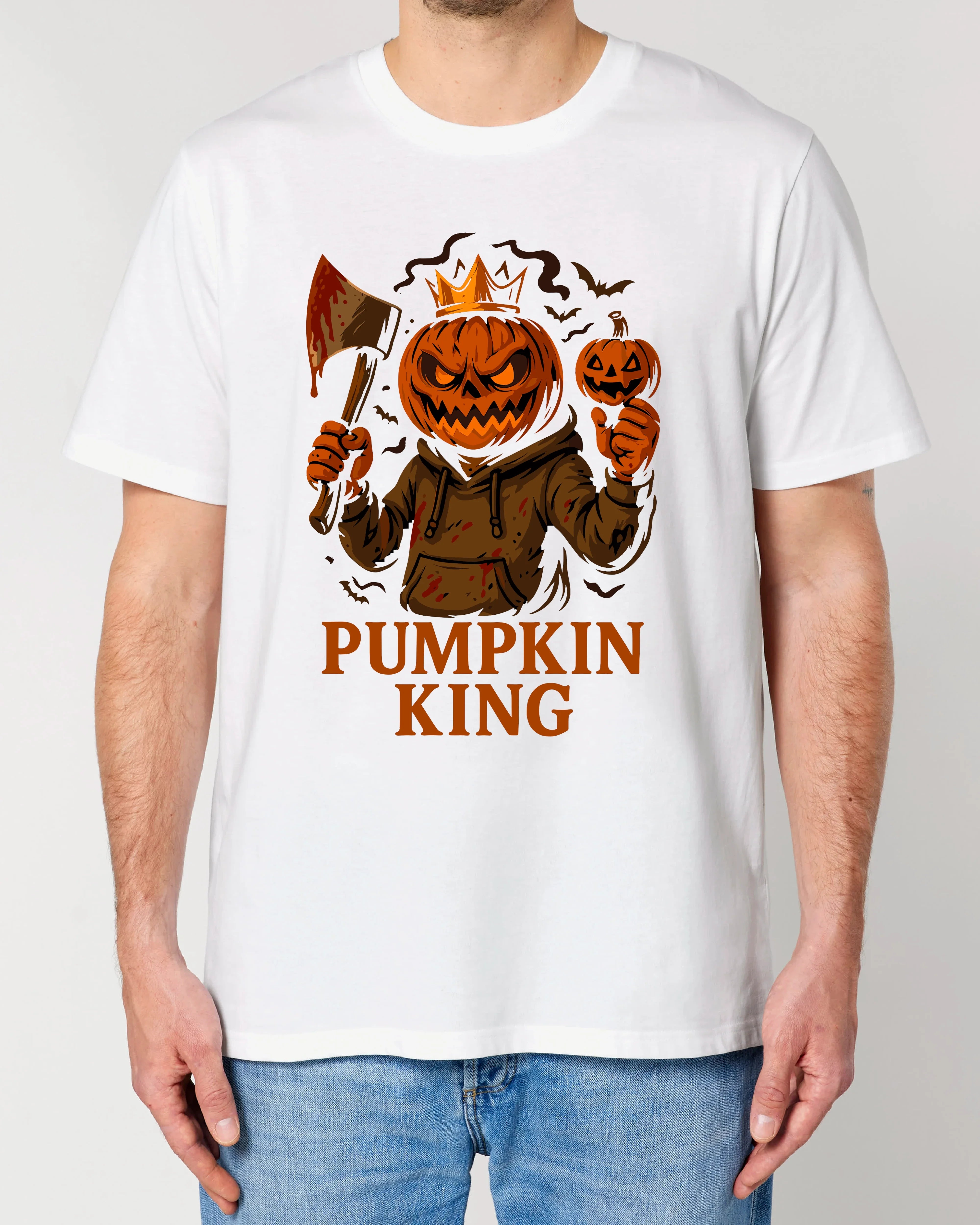 Pumpkin King T-Shirt – Lustiges Halloween Shirt | teelavo