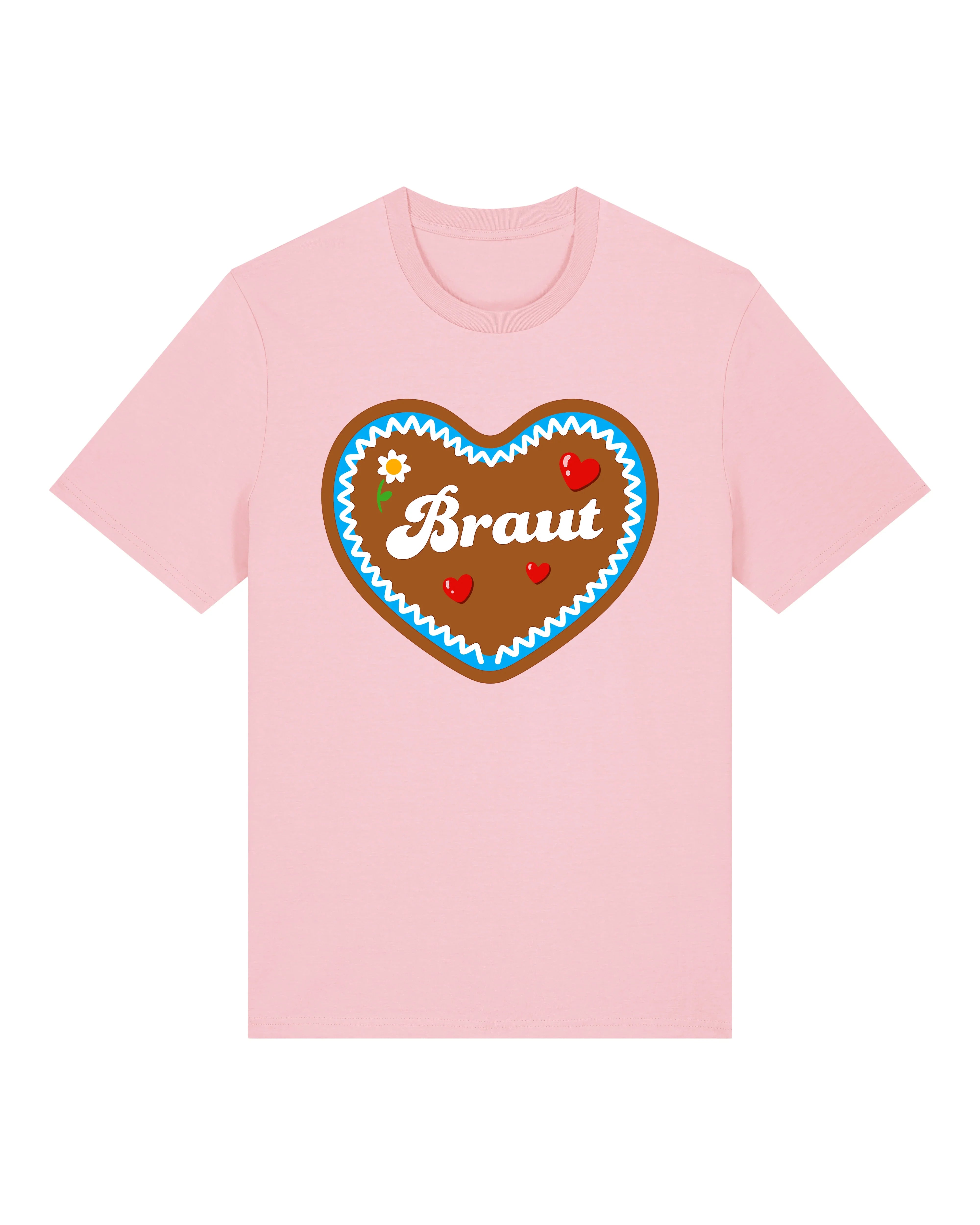 Braut JGA T-Shirt – Lebkuchenherz Junggesellinnenabschied | teelavo
