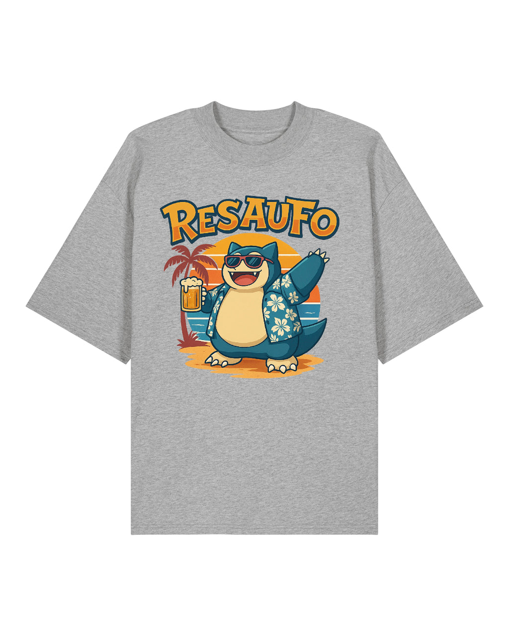 Resaufo Premium Shirt – Lustiges T-Shirt mit Spruch für Urlaub & Festival | teelavo