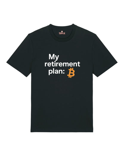 My Retirement Plan: Bitcoin | teelavo Premium Unisex Shirt