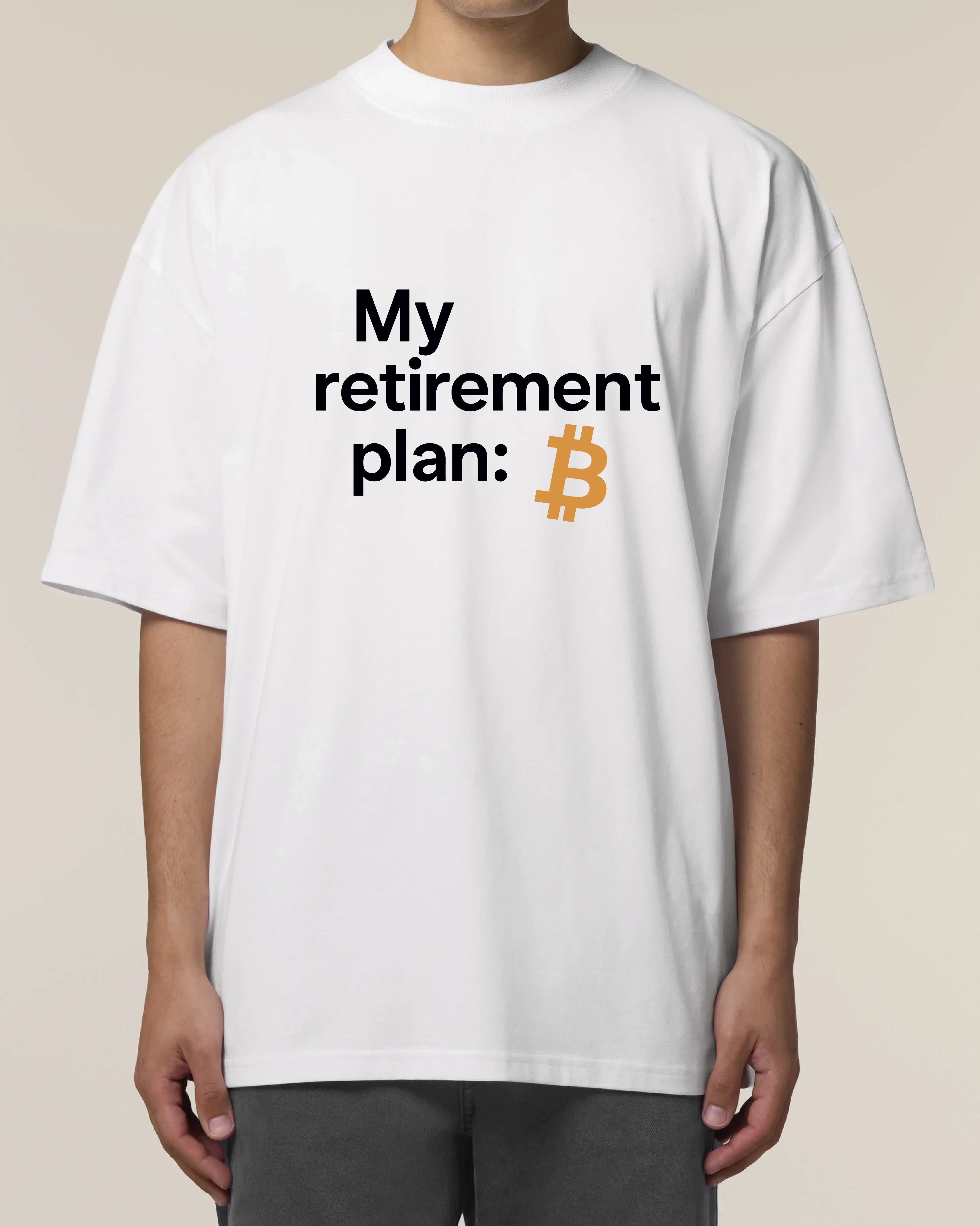 My Retirement Plan: Bitcoin | teelavo Premium Unisex Shirt
