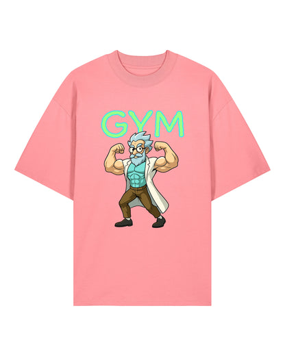 GYM Rick Pump Cover Shirt Unisex Oversized Bio-Baumwolle | teelavo