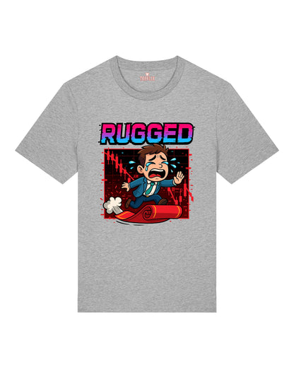 Rugged Crypto Meme Shirt Bitcoin Trading | teelavo