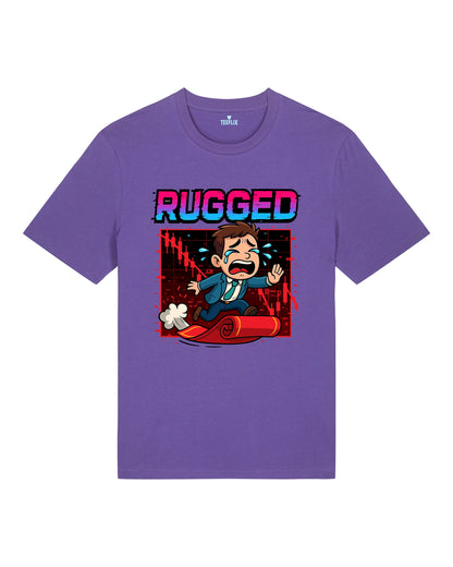 Rugged Crypto Meme Shirt Bitcoin Trading | teelavo