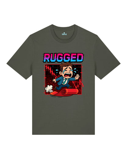 Rugged Crypto Meme Shirt Bitcoin Trading | teelavo