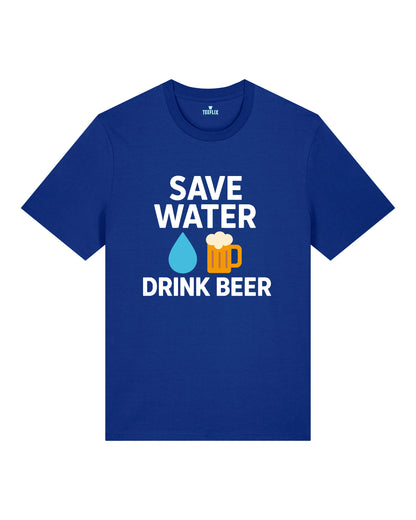 Save Water Drink Beer lustiges Bier Shirt Party T-Shirt | teelavo