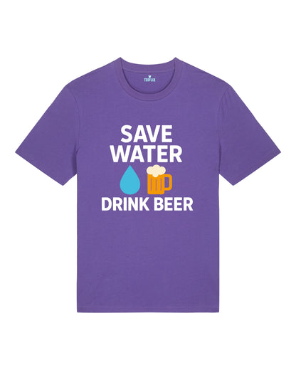 Save Water Drink Beer lustiges Bier Shirt Party T-Shirt | teelavo