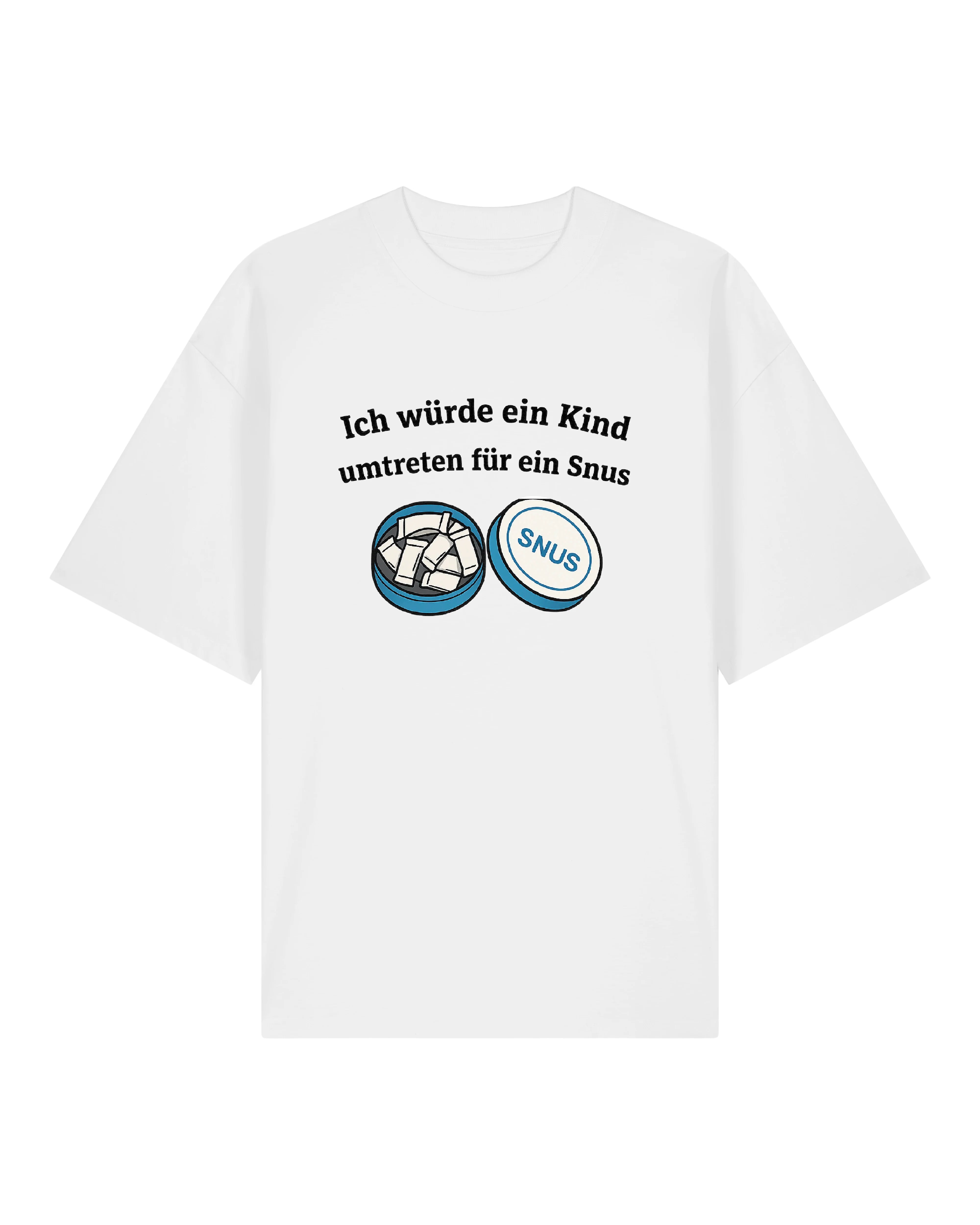 Kind umtreten für Snus - Premium Shirt Unisex