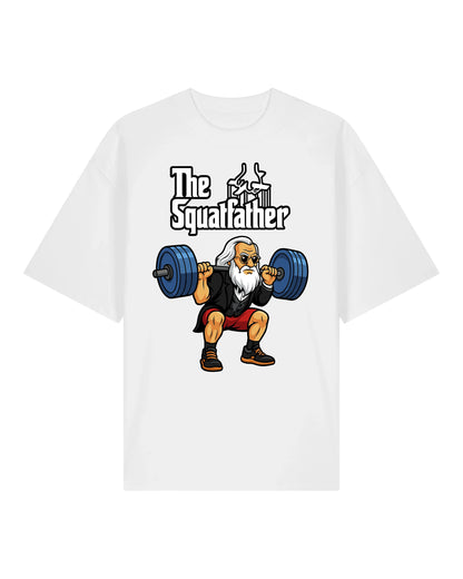 The Squatfather Shirt – Lustiges Pump Cover Gym T-Shirt für Legday Kings | teelavo