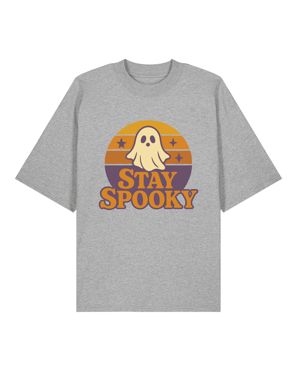 Stay Spooky – Halloween T-Shirt mit Geist im Retro Look | teelavo