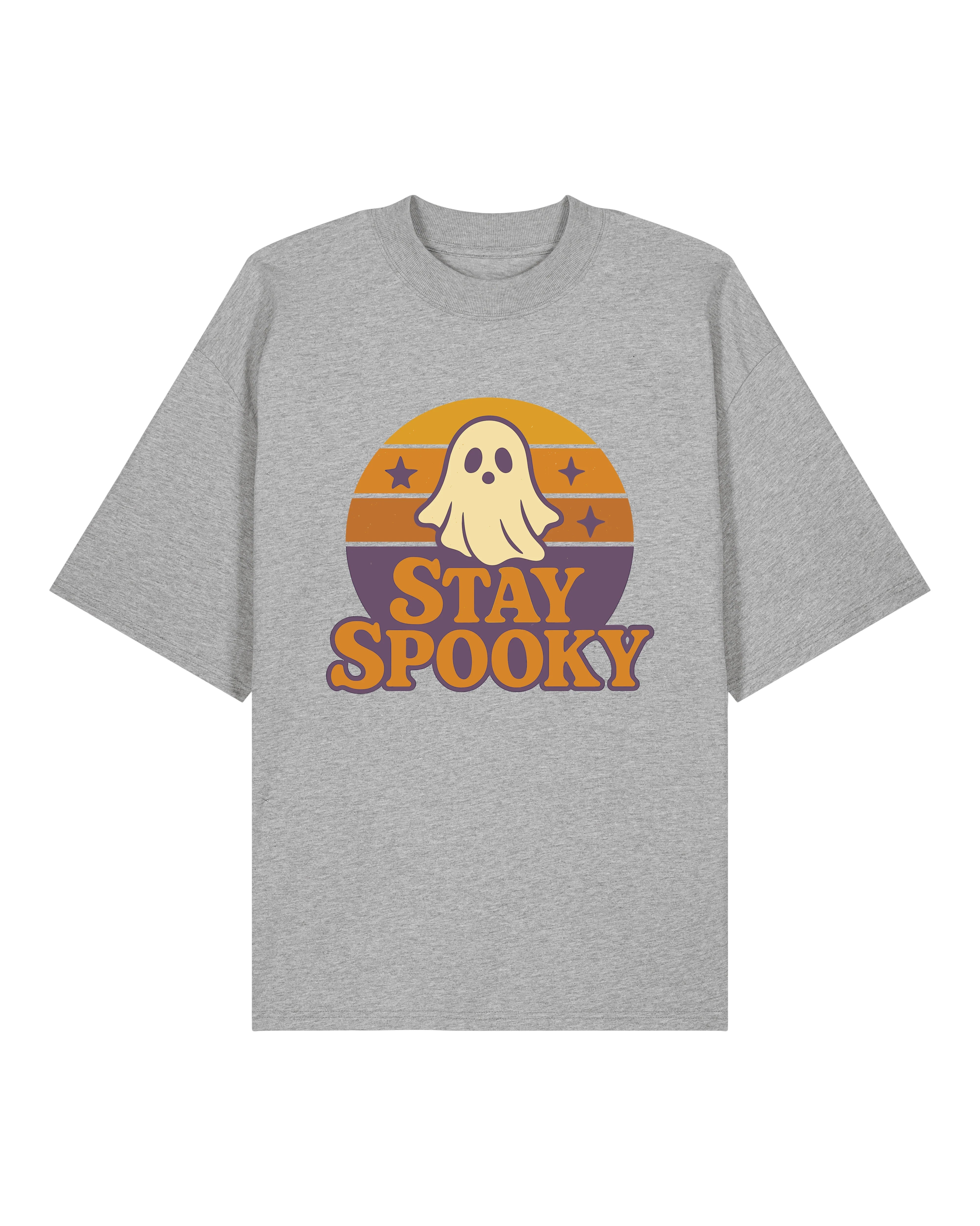 Stay Spooky – Halloween T-Shirt mit Geist im Retro Look | teelavo