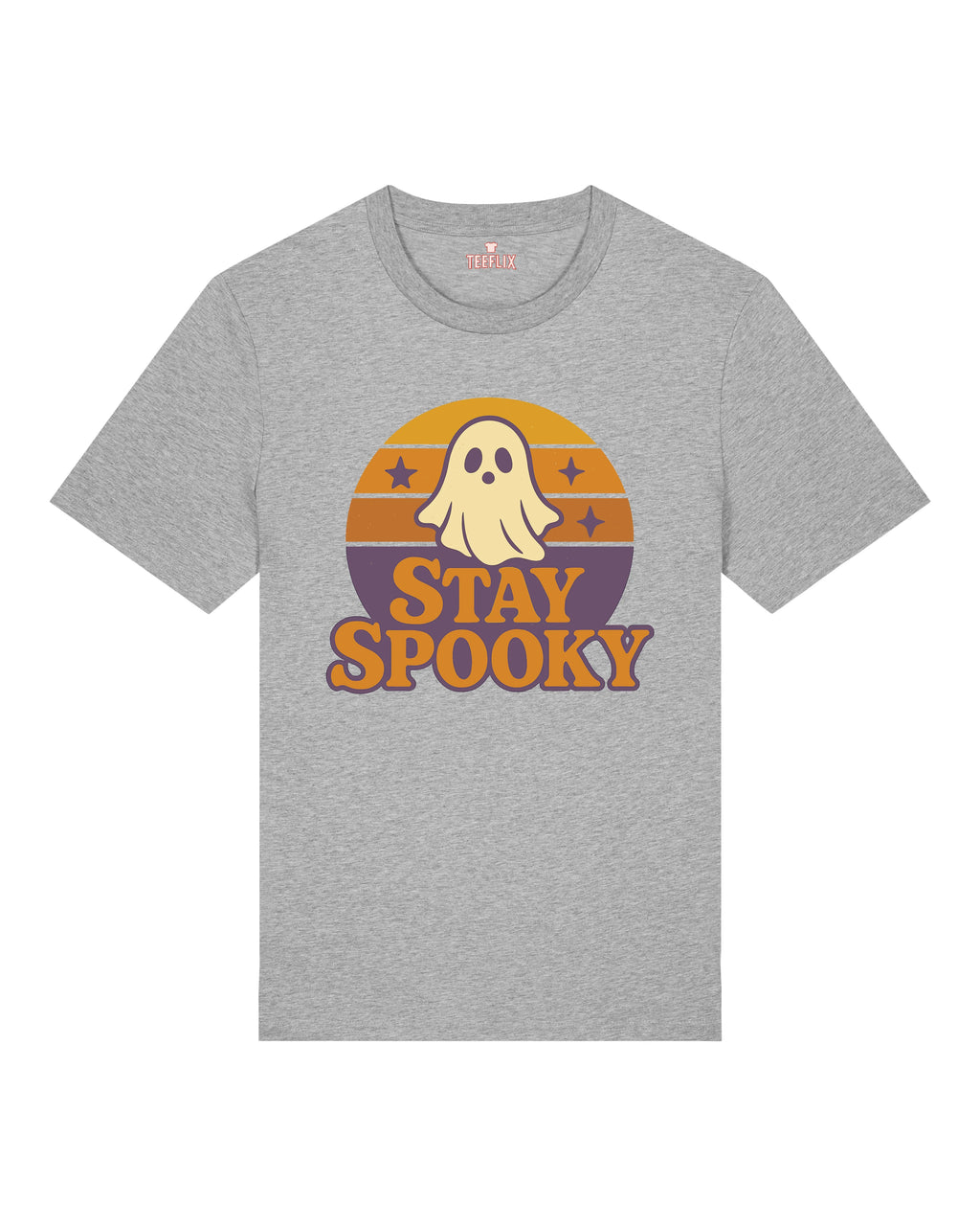 Stay Spooky – Halloween T-Shirt mit Geist im Retro Look | teelavo