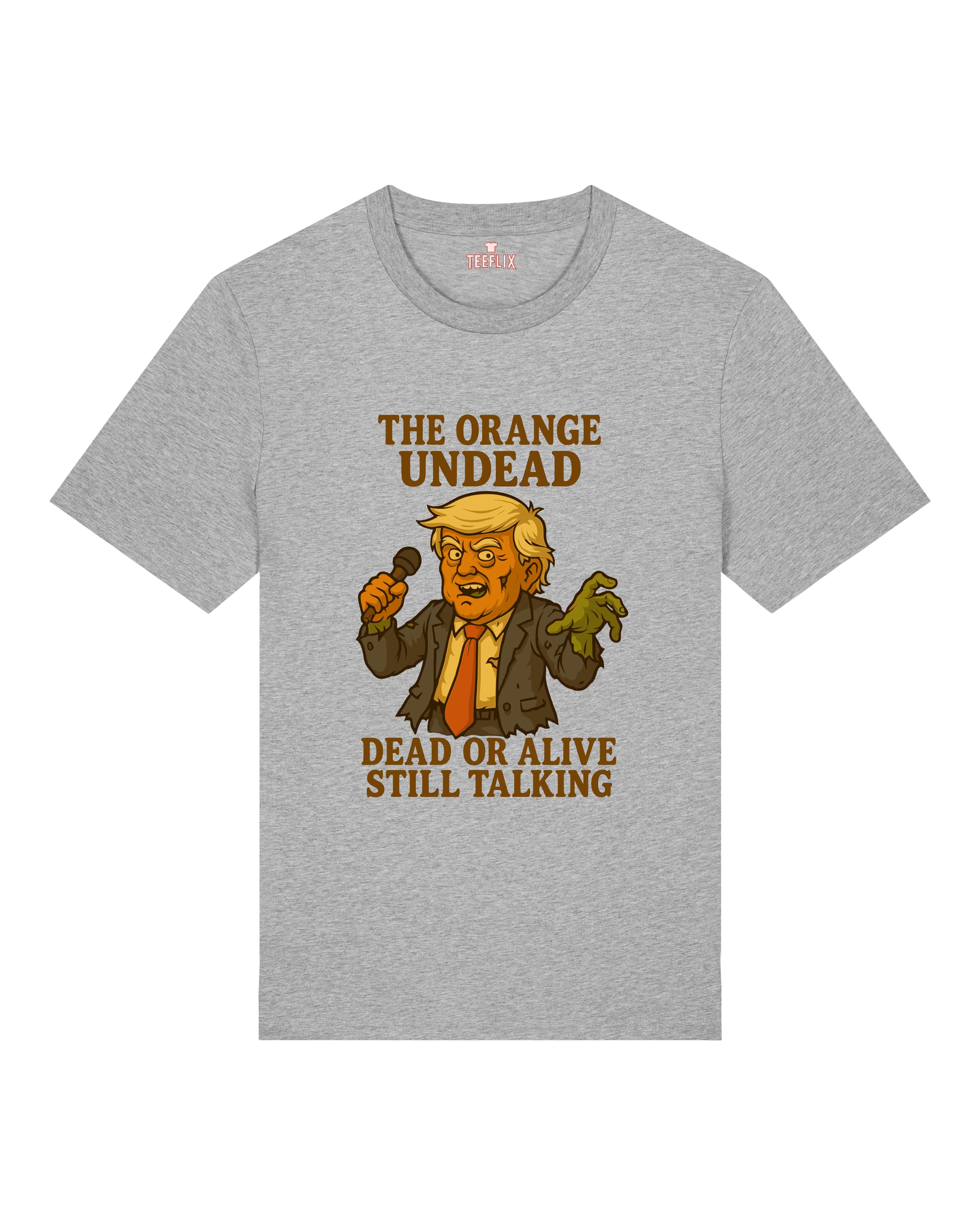 The Orange Undead Zombie Halloween Shirt – Lustiges Horror Spruchshirt | teelavo