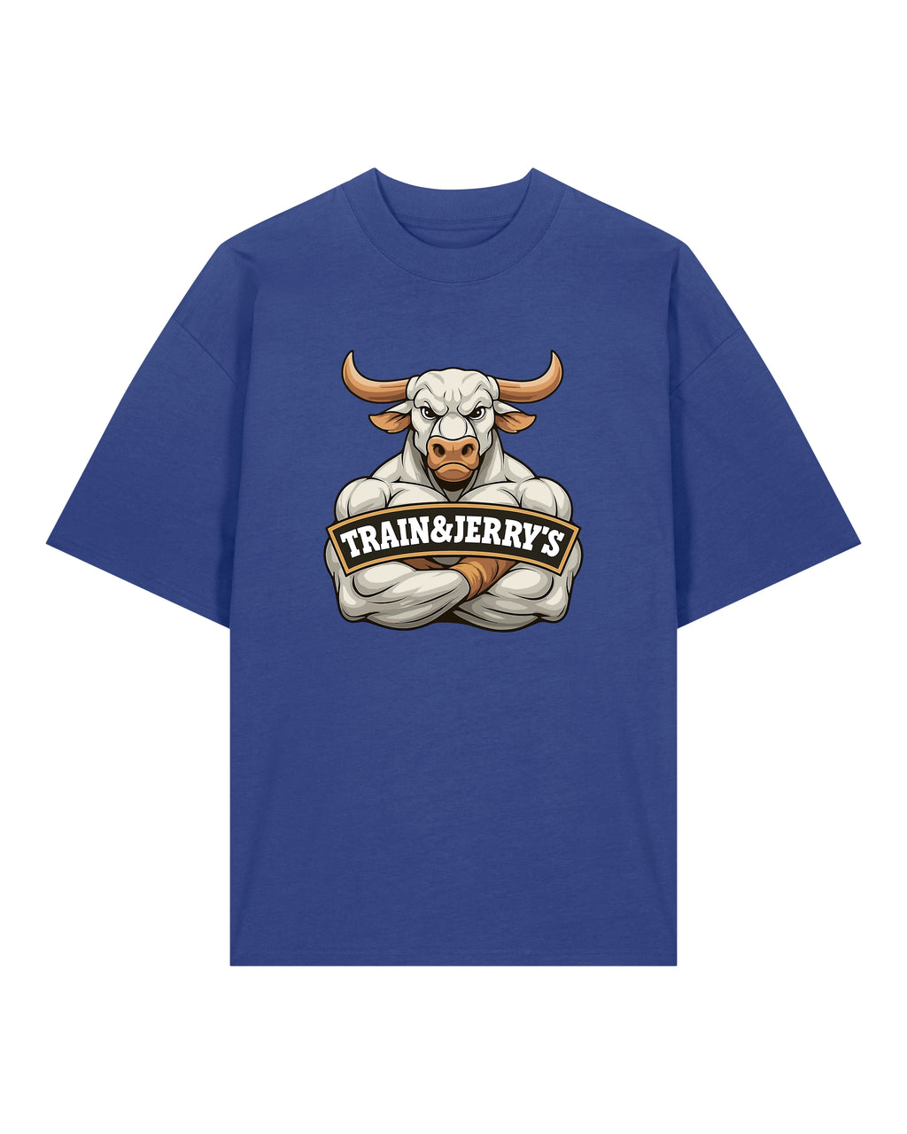 Train & Jerry’s Bull Gym Shirt Pump Cover Oversized Bio-Baumwolle | teelavo