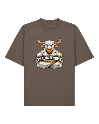 Train & Jerry’s Bull Gym Shirt Pump Cover Oversized Bio-Baumwolle | teelavo