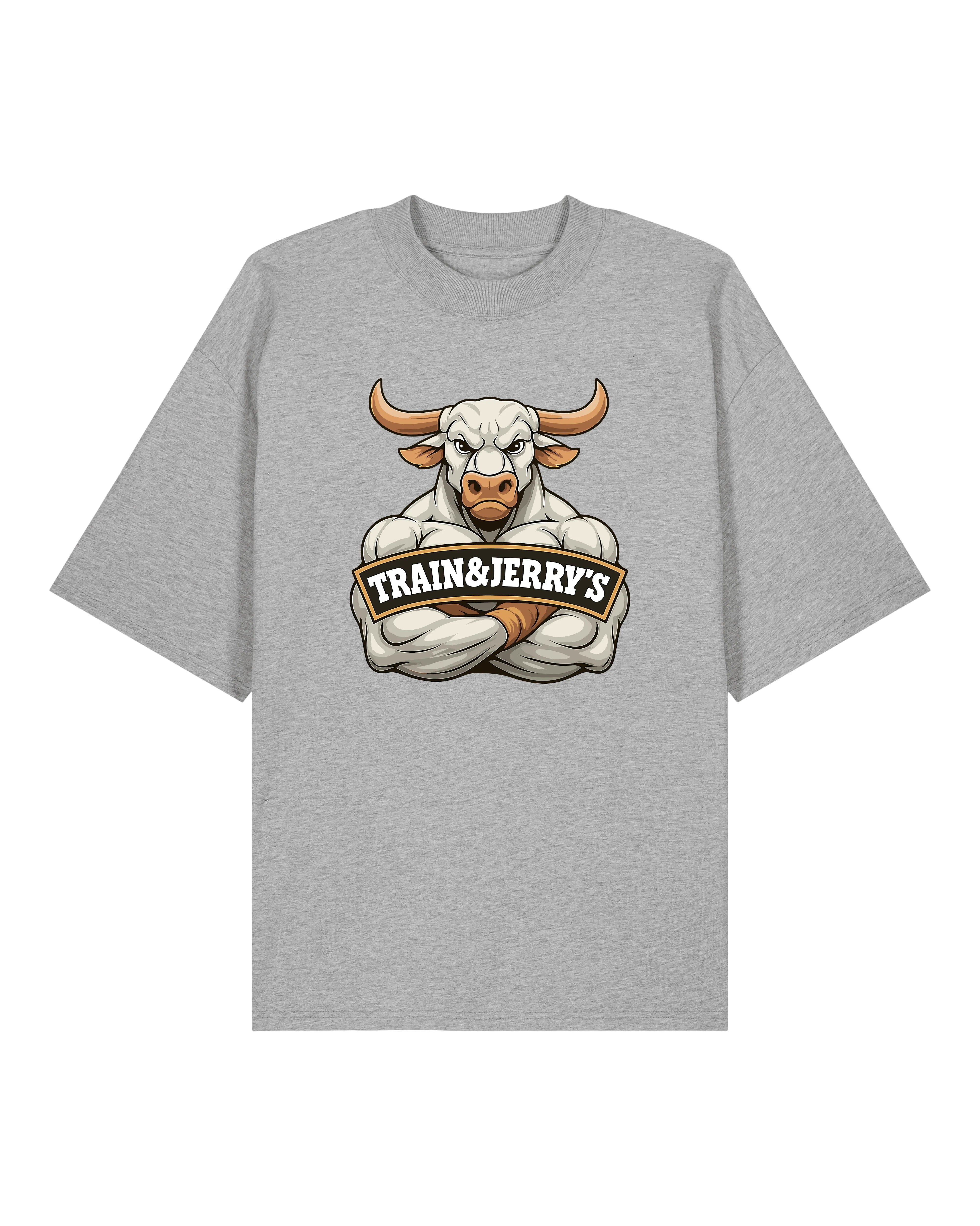 Train & Jerry’s Bull Gym Shirt Pump Cover Oversized Bio-Baumwolle | teelavo
