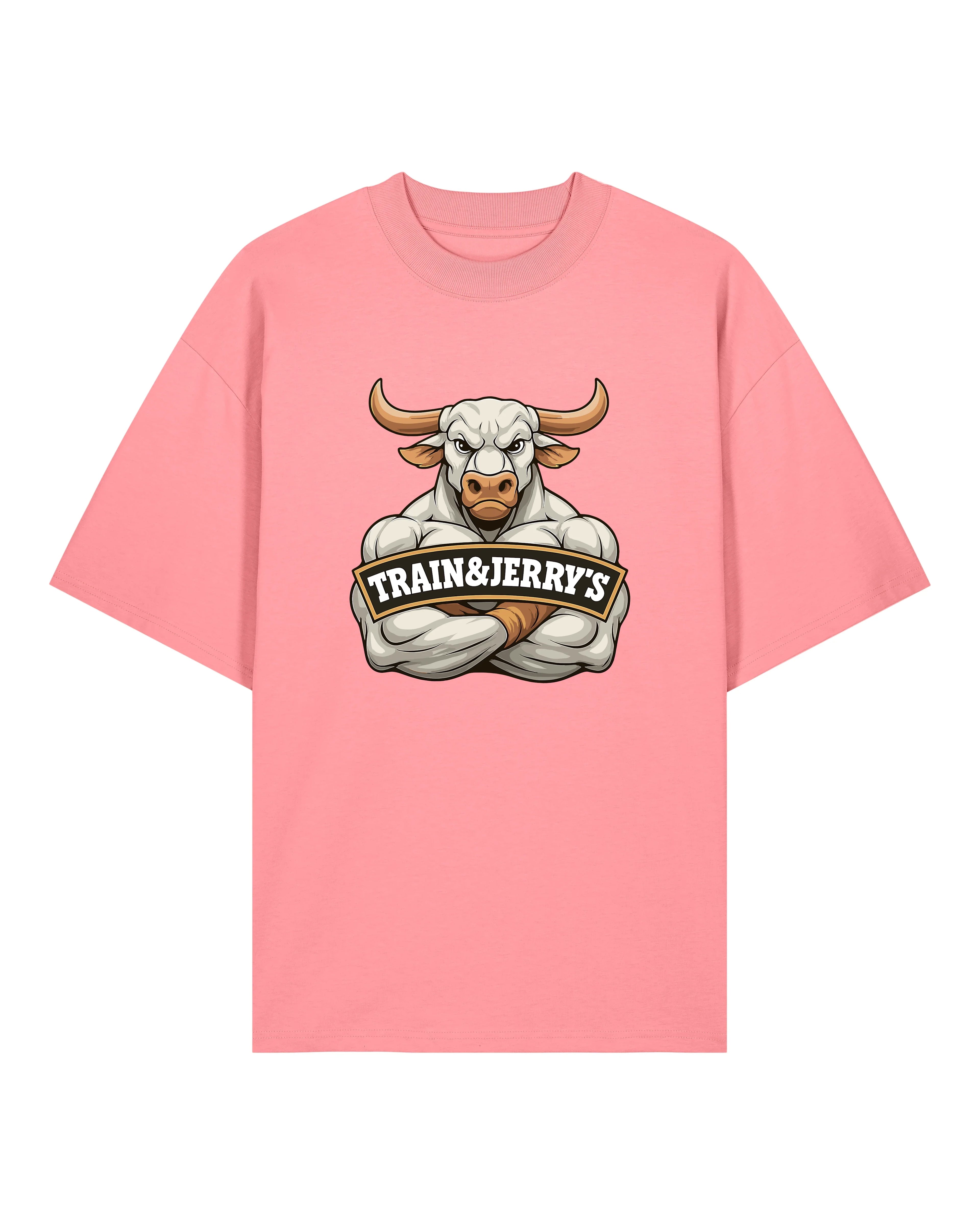 Train & Jerry’s Bull Gym Shirt Pump Cover Oversized Bio-Baumwolle | teelavo