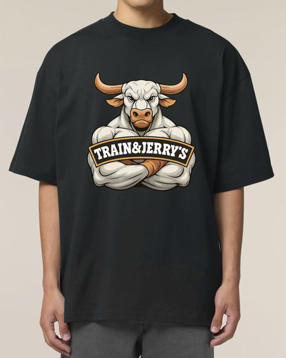 Train & Jerry’s Bull Gym Shirt Pump Cover Oversized Bio-Baumwolle | teelavo