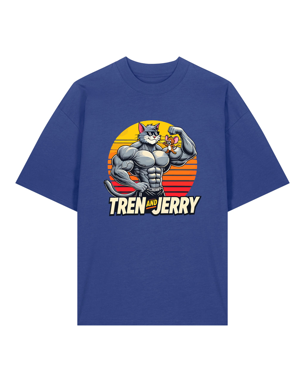 Tren and Jerry Pump Cover Shirt – Lustiges Gym T-Shirt | teelavo