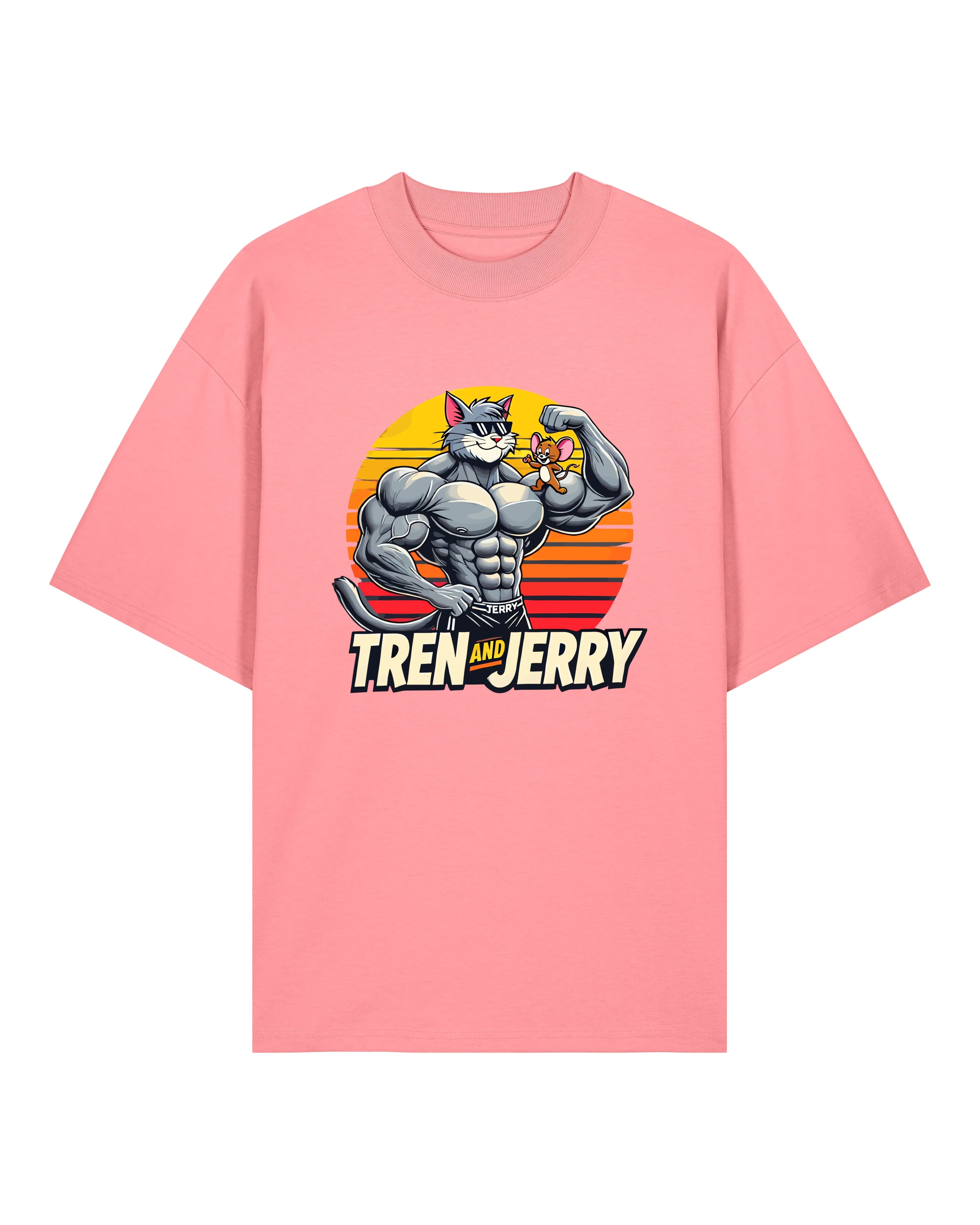 Tren and Jerry Pump Cover Shirt – Lustiges Gym T-Shirt | teelavo