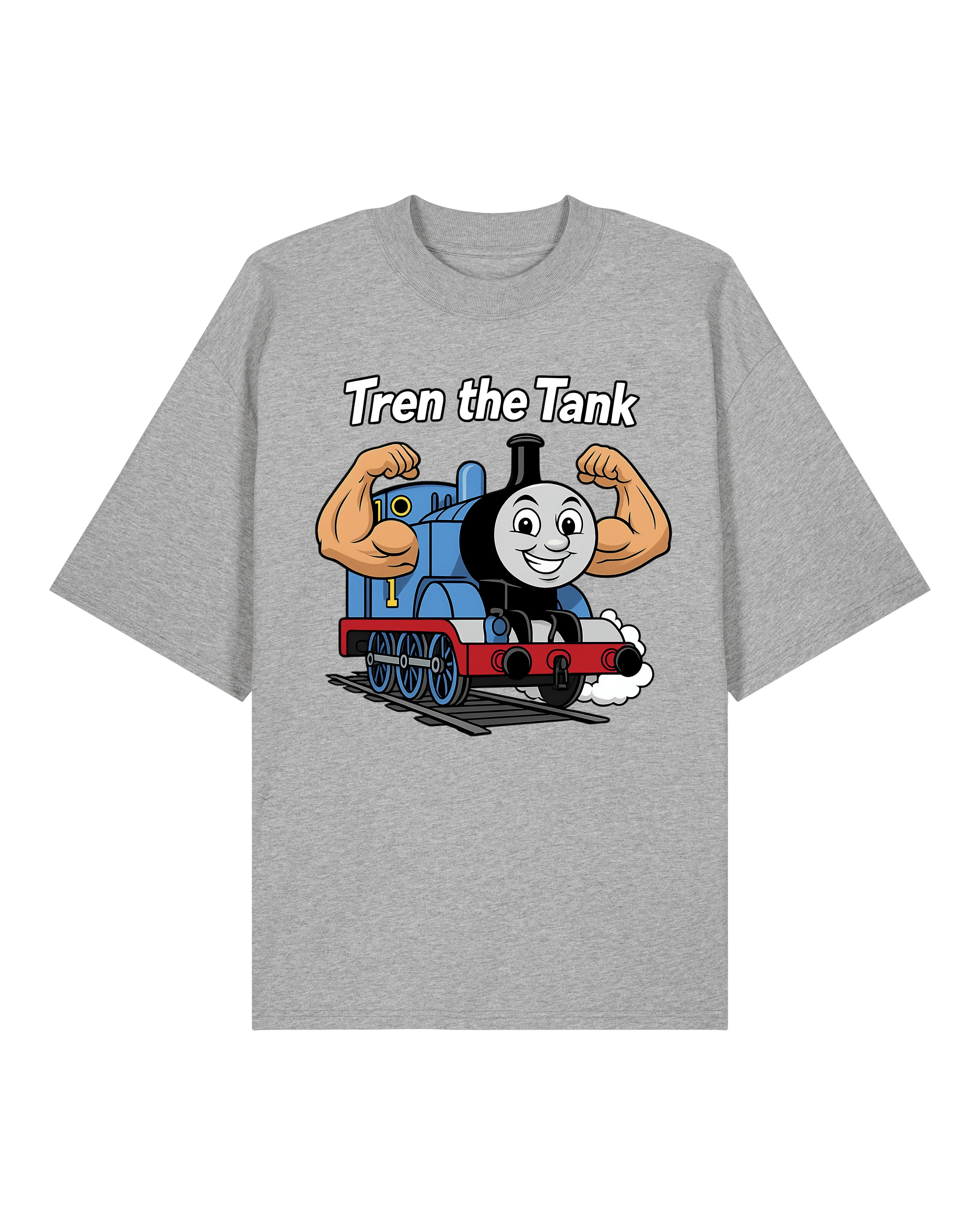 Tren the Tank Pump Cover Shirt – Lustiges Gym T‑Shirt mit Spruch | teelavo