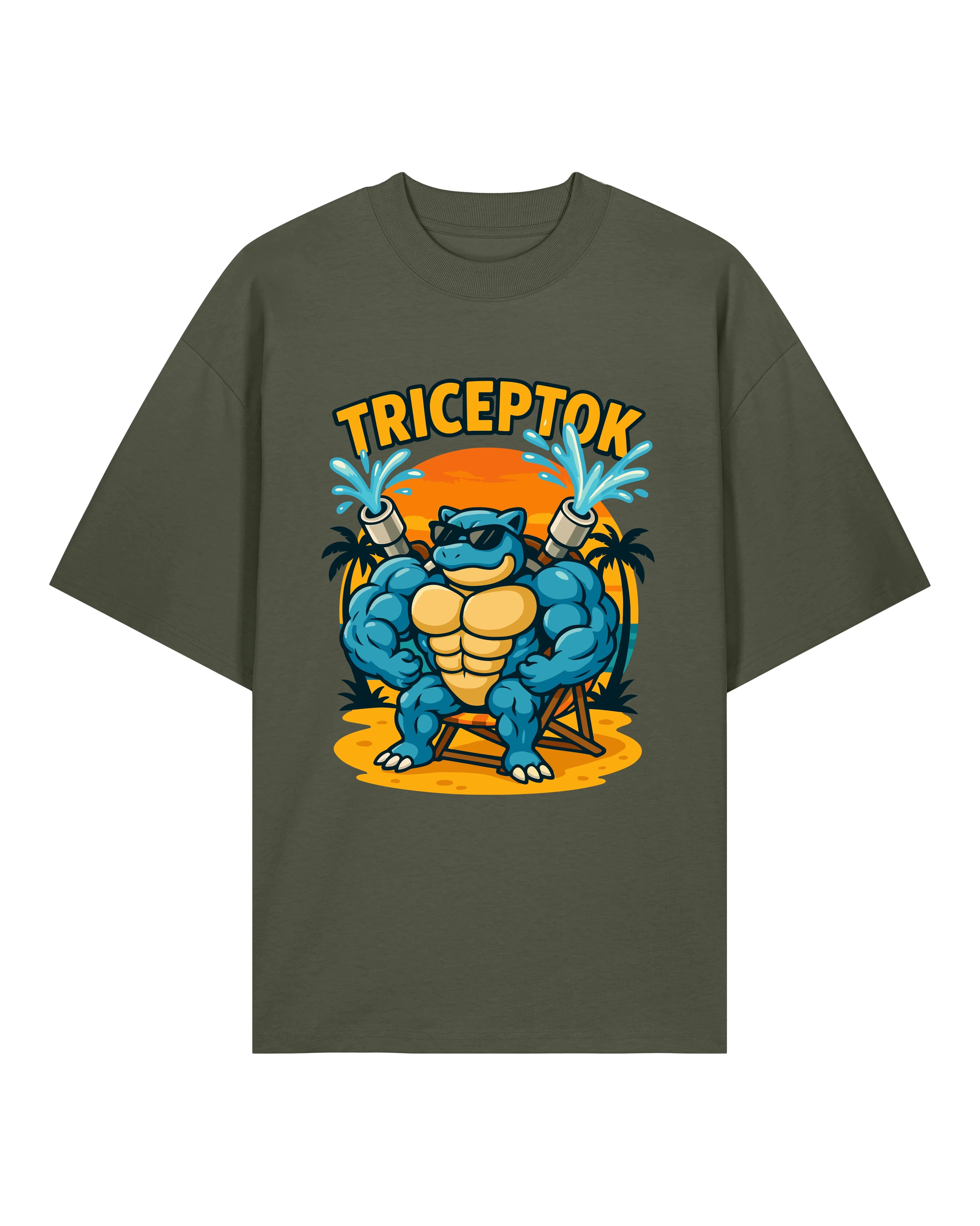 TRICEPTOK Oversized Pump Cover Gym Shirt Unisex | teelavo