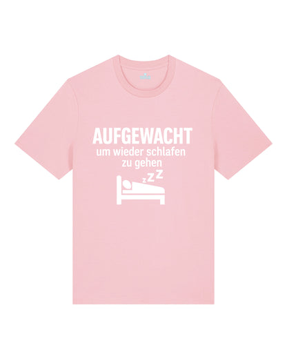 Aufgewacht um wieder schlafen zu gehen lustiges Shirt | teelavo