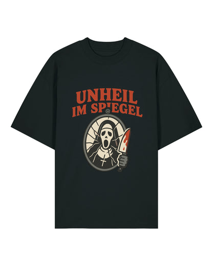 Unheil im Spiegel T-Shirt für Halloween | teelavo