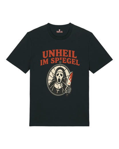Unheil im Spiegel T-Shirt für Halloween | teelavo