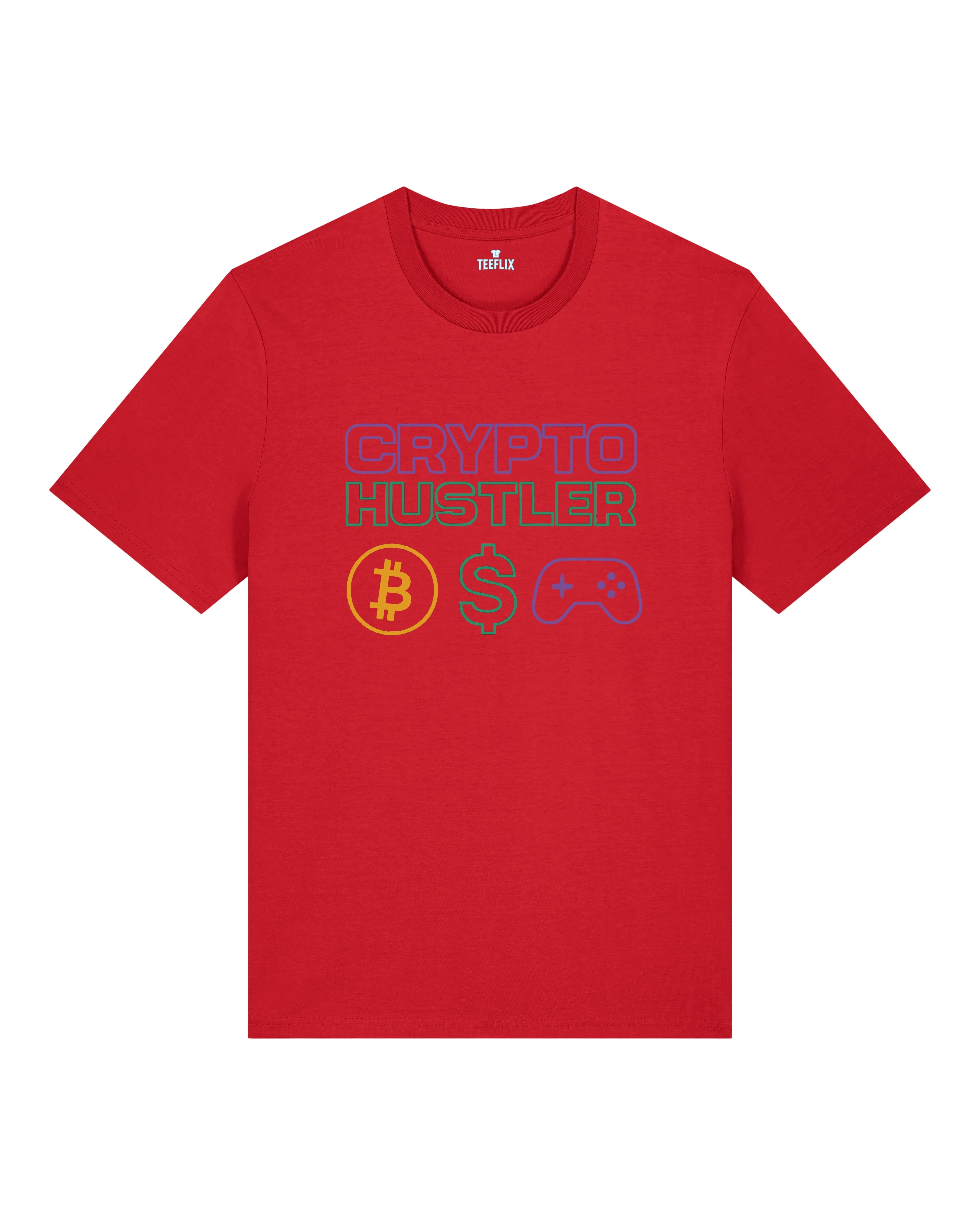 Crypto Hustler Bitcoin Dollar Gaming Crypto Shirt | teelavo