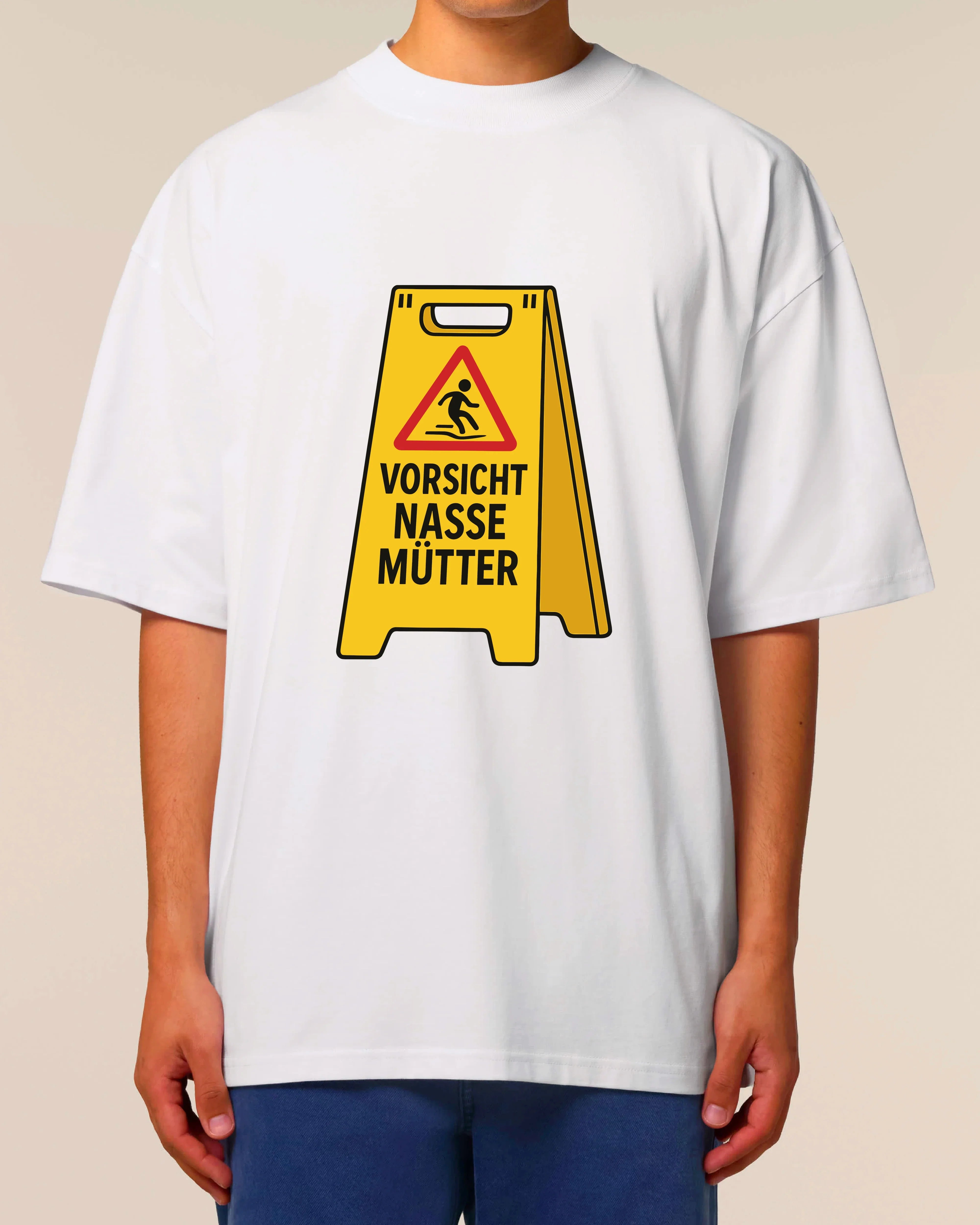 Vorsicht Nasse Mütter - Premium Shirt Unisex