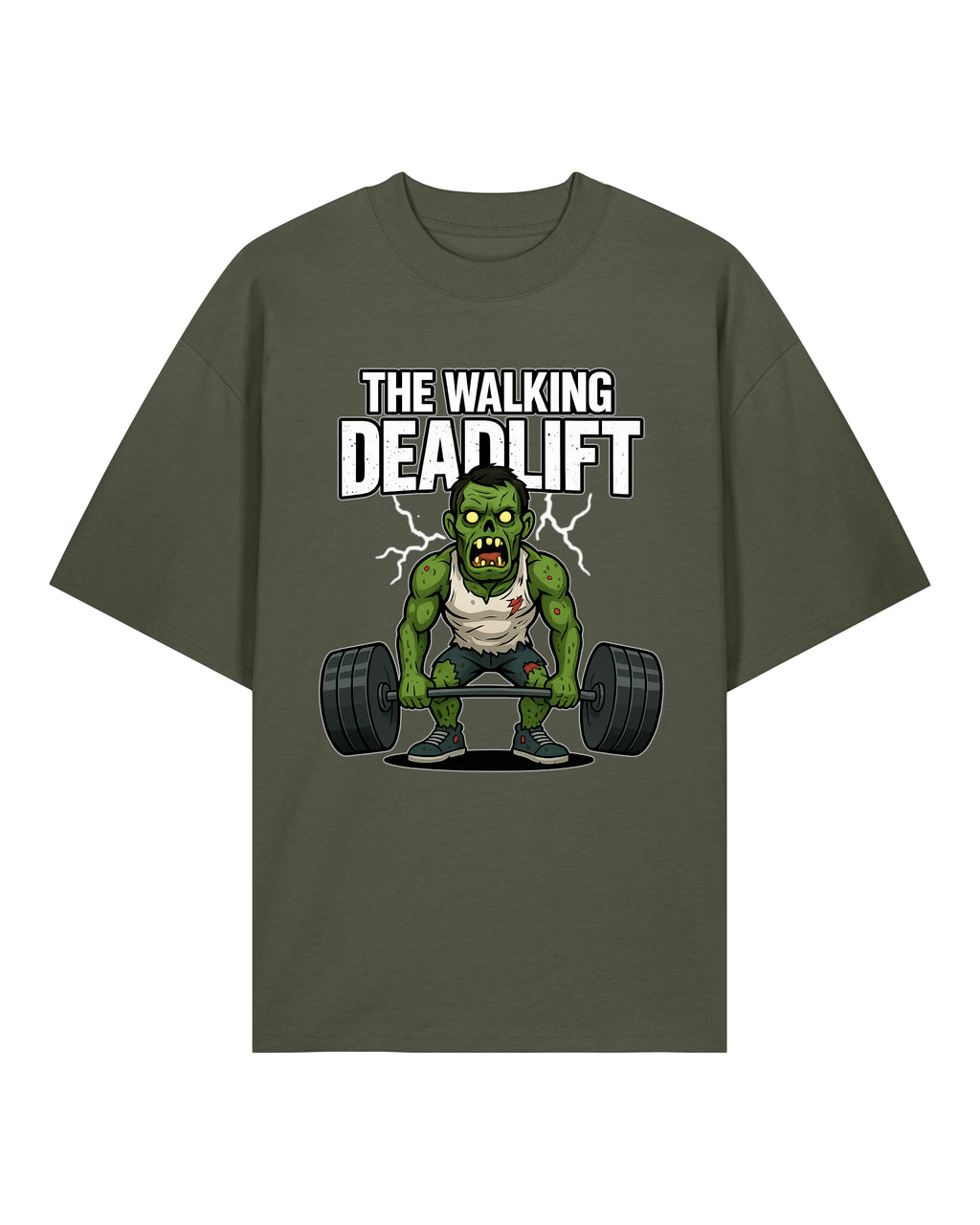 The Walking Deadlift Gym Shirt Oversize Pump Cover | teelavo