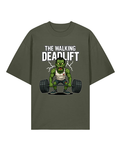 The Walking Deadlift Gym Shirt Oversize Pump Cover | teelavo