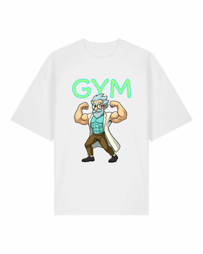 GYM Rick Pump Cover Shirt Unisex Oversized Bio-Baumwolle | teelavo