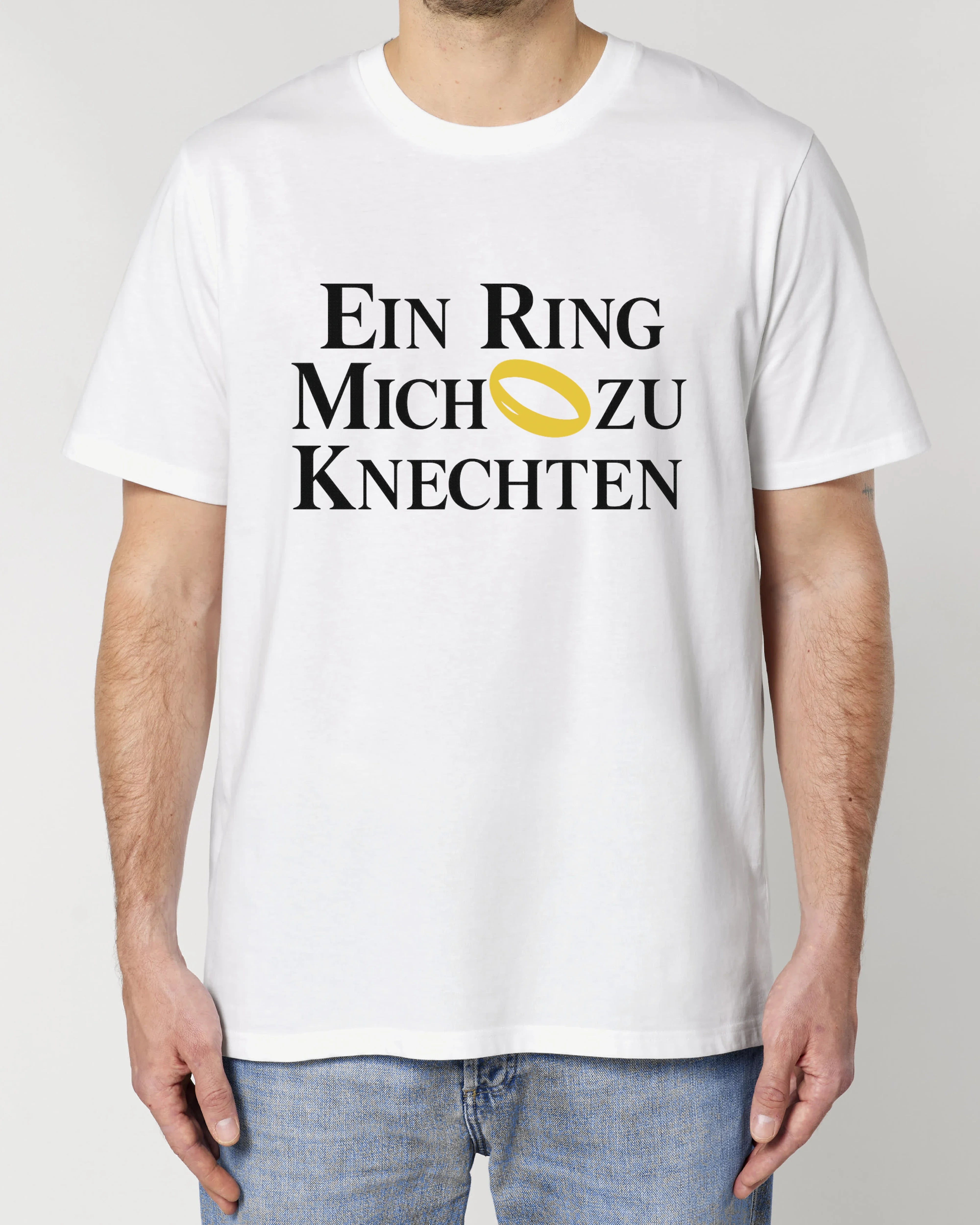Ein Ring Mich Zu Knechten Shirt Lustig JGA Unisex | teelavo