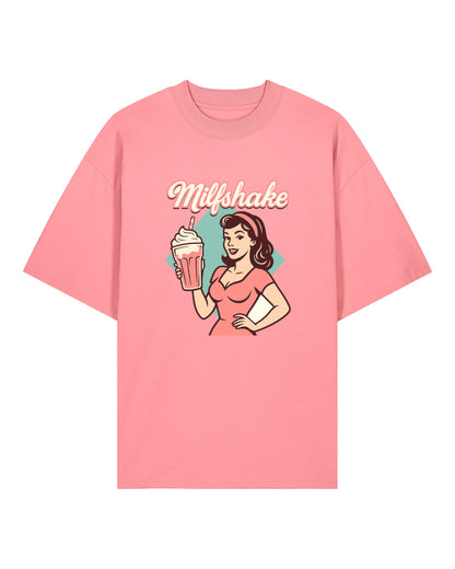 Milfshake T-Shirt – Lustiges Retro Oversize Shirt | teelavo